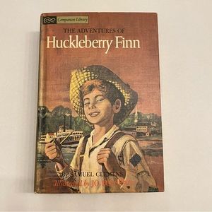 Vintage companion library huckleberry Finn & Tom Sawyer